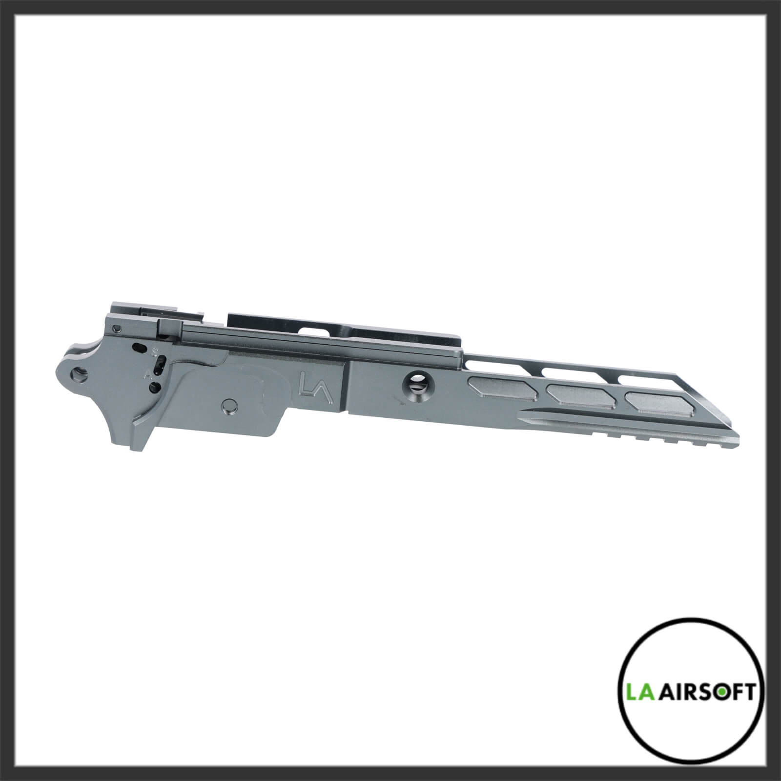*NEW* LA Capa Customs Aluminum V3 Competition Frame (Cutout Version) GREY 2