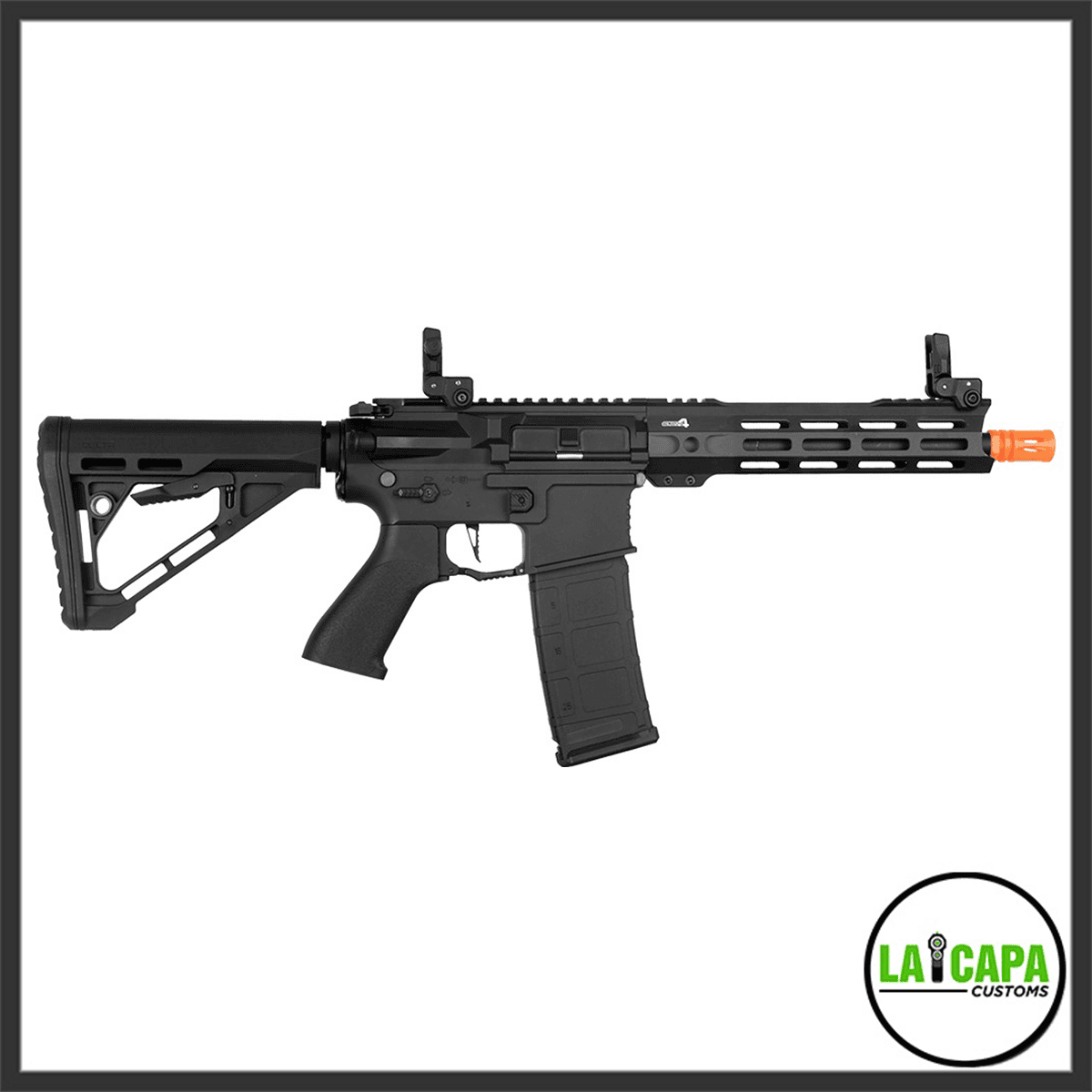 Lancer Tactical Gen 4 Predator 10" SBR AEG w/ Gate Aster II Bluetooth