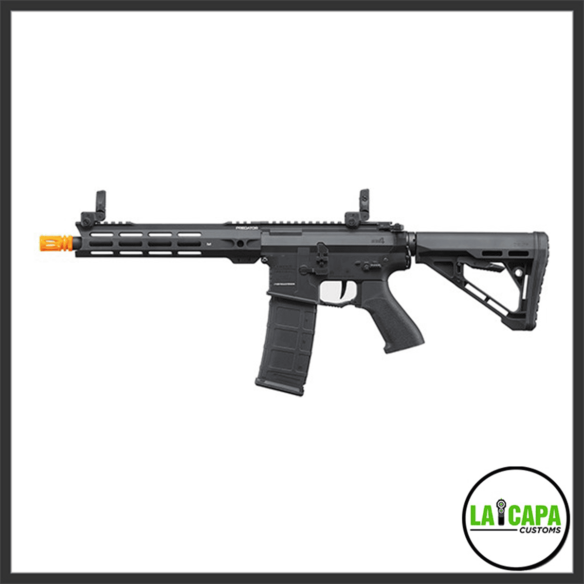 Lancer Tactical Gen 4 Predator 10" SBR AEG w/ Gate Aster II Bluetooth