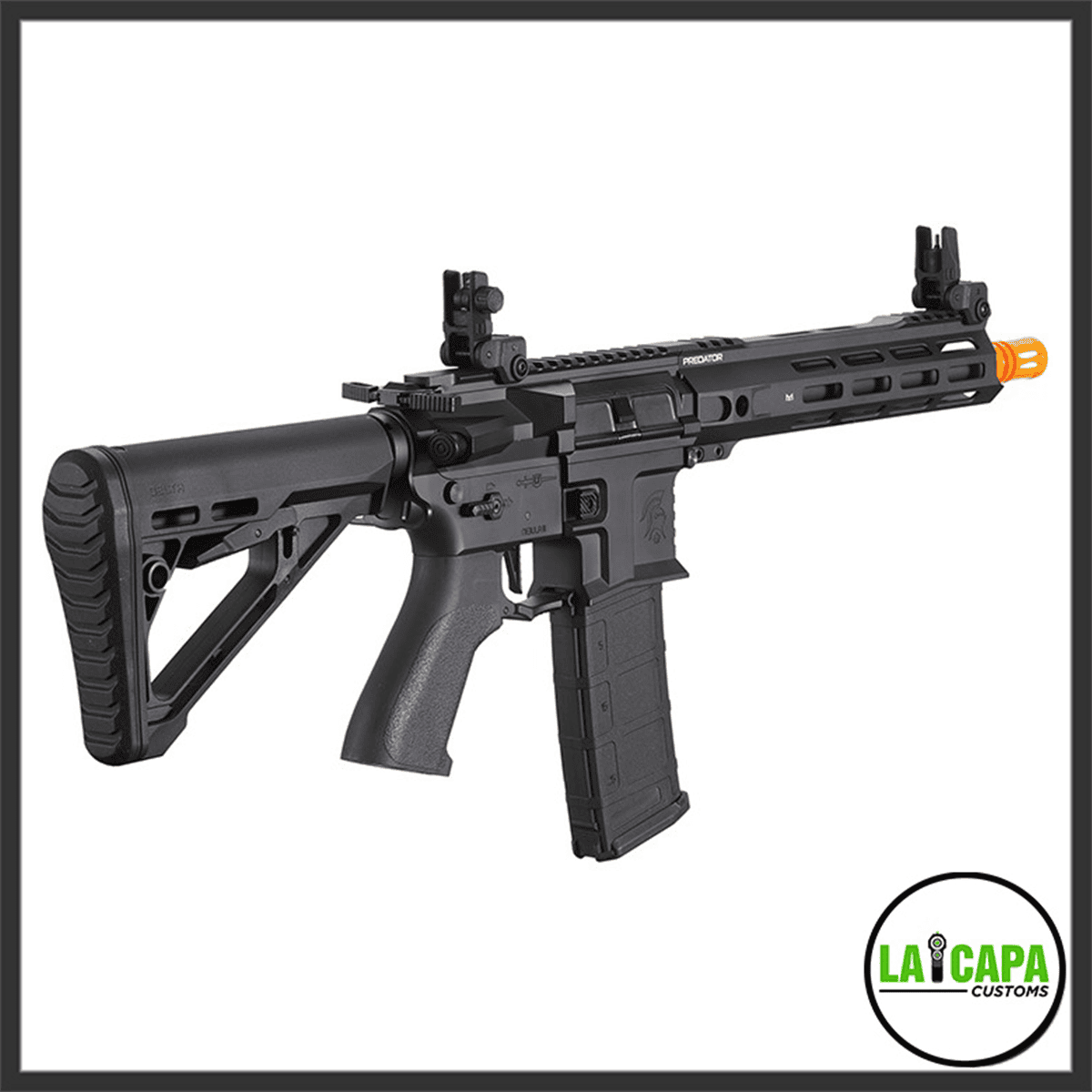 Lancer Tactical Gen 4 Predator 10" CQB AEG w/ Nebula II ETU