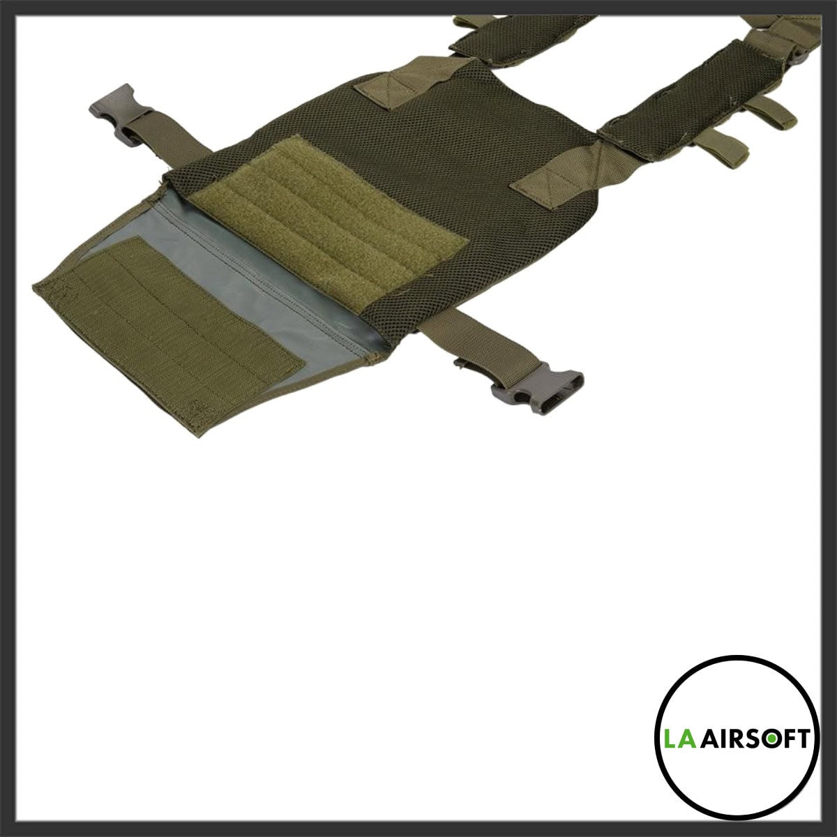 LT Nylon QR Lightweight Tactical Vest OD Green