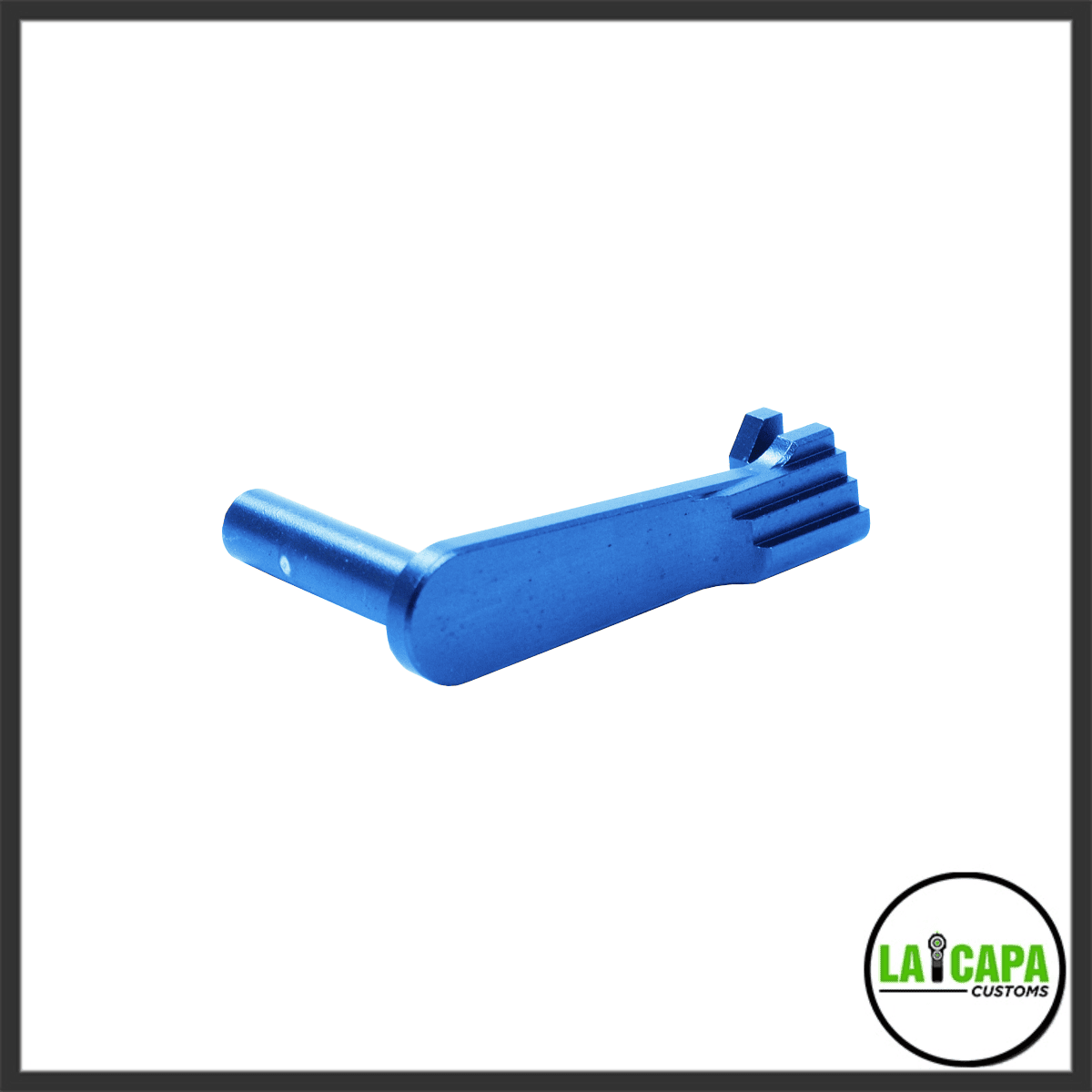 LA Capa Customs Aluminum Slide Stop - Blue