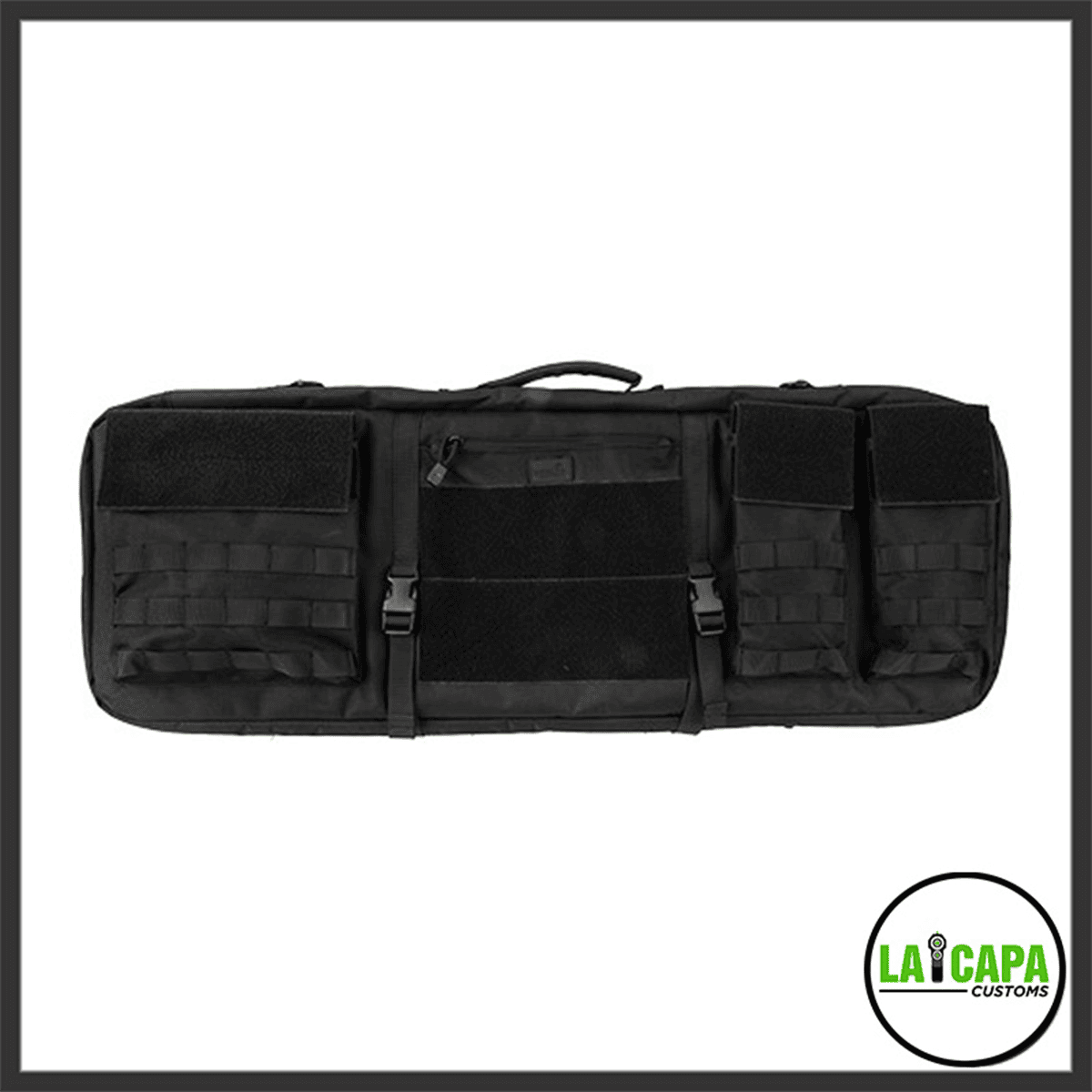 Lancer Tactical 1000D Nylon 35" Double Rifle Gun Bag