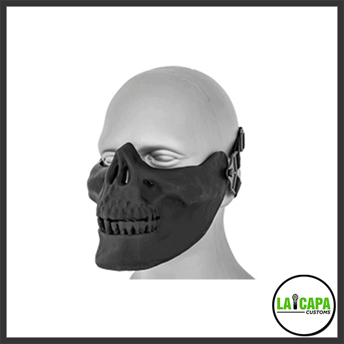 Lancer Tactical Airsoft Tactical Skull Lower Half Face Mask