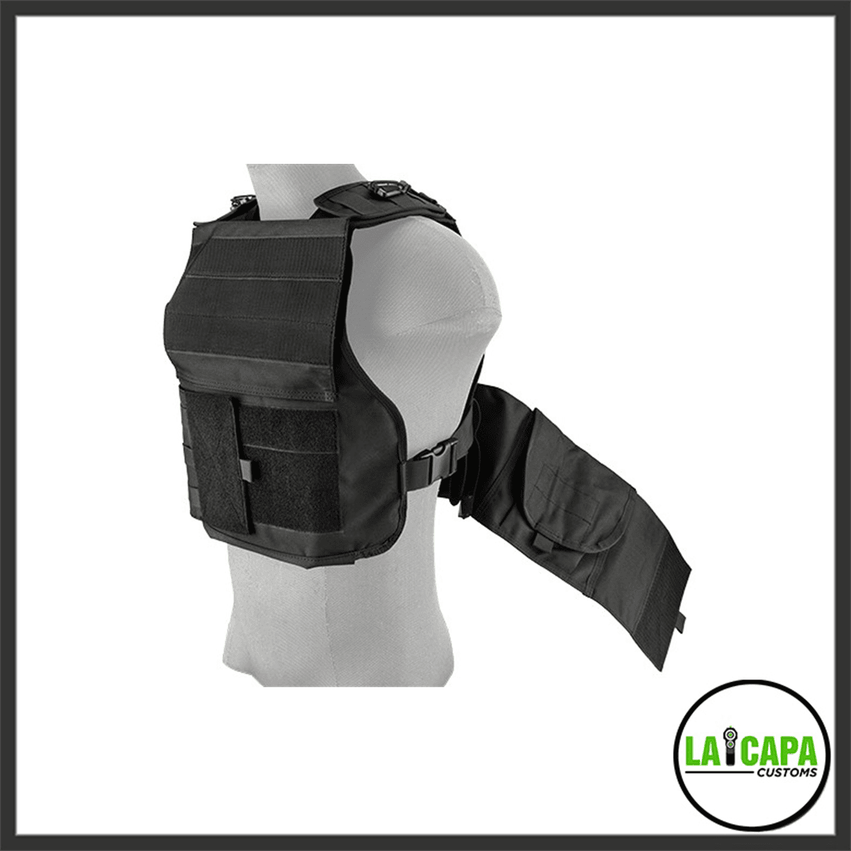 Lancer Tactical Battle 1000D Nylon MOLLE Tactical Vest