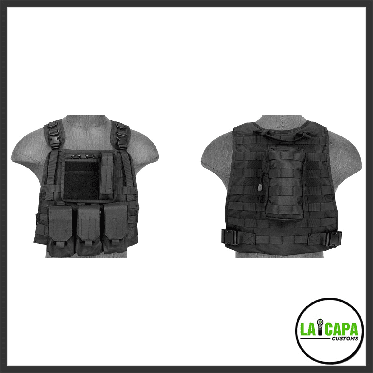 Lancer Tactical Molle Tactical Vest