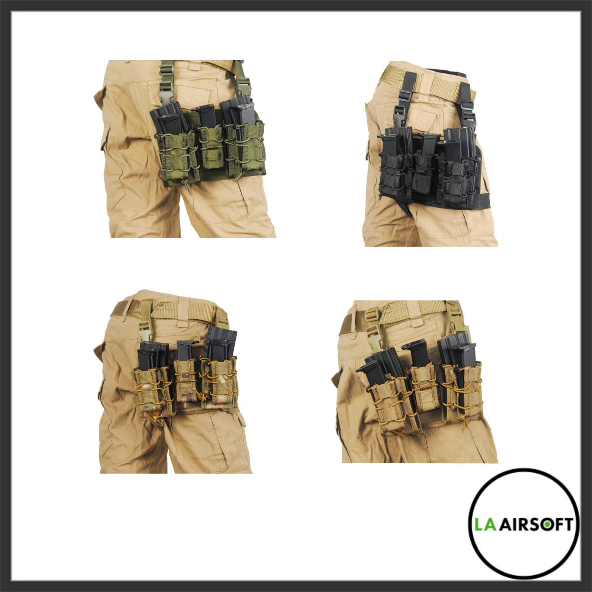 Lancer Tactical TKO Mag Pouch Leg Rig
