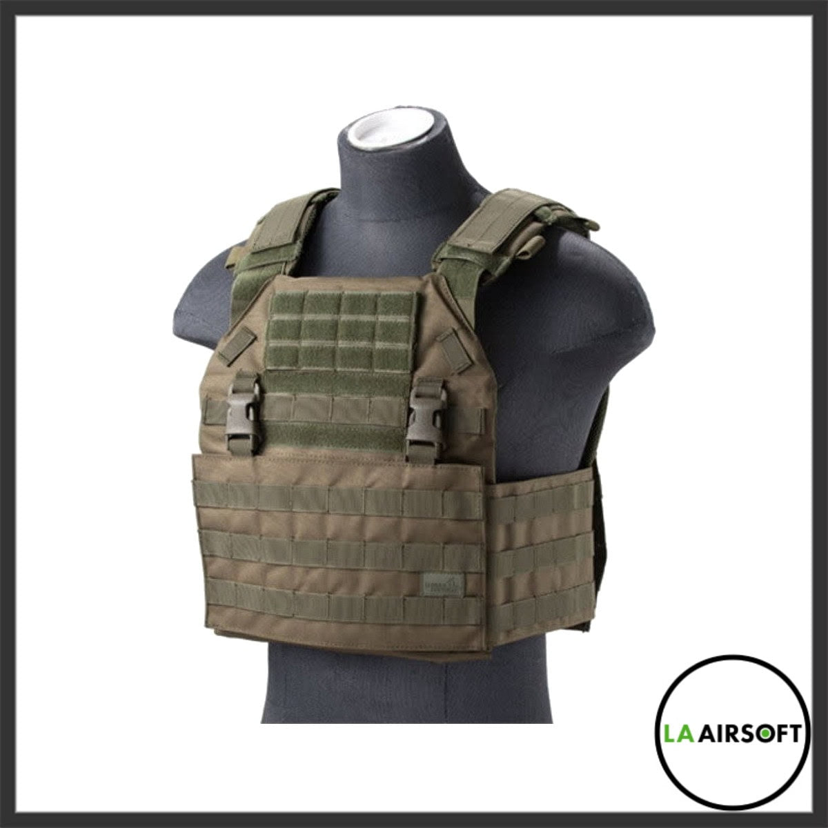 Lancer Tactical Vest with Molle Webbing and Detachable Buckles