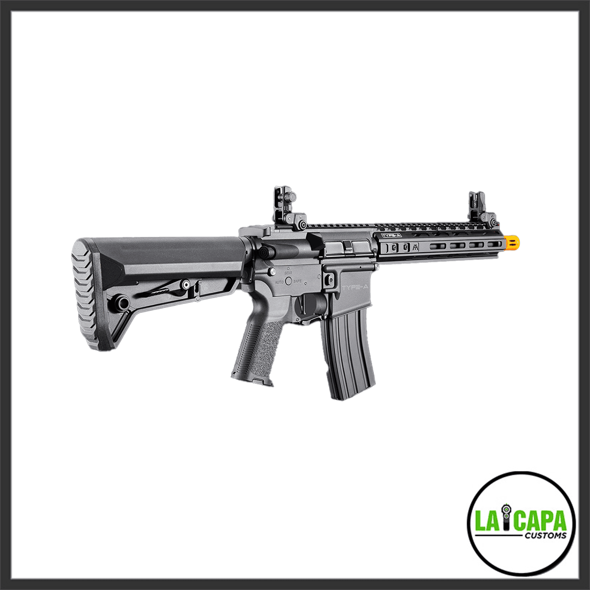 Lancer Tactical X BG Defense Type-A MK2 10" Gen 3 AEG Rifle
