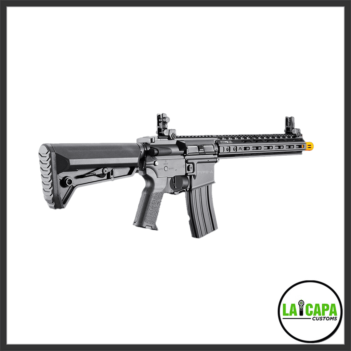 Lancer Tactical X BG Defense Type-A MK2 12" Gen 3 AEG Rifle
