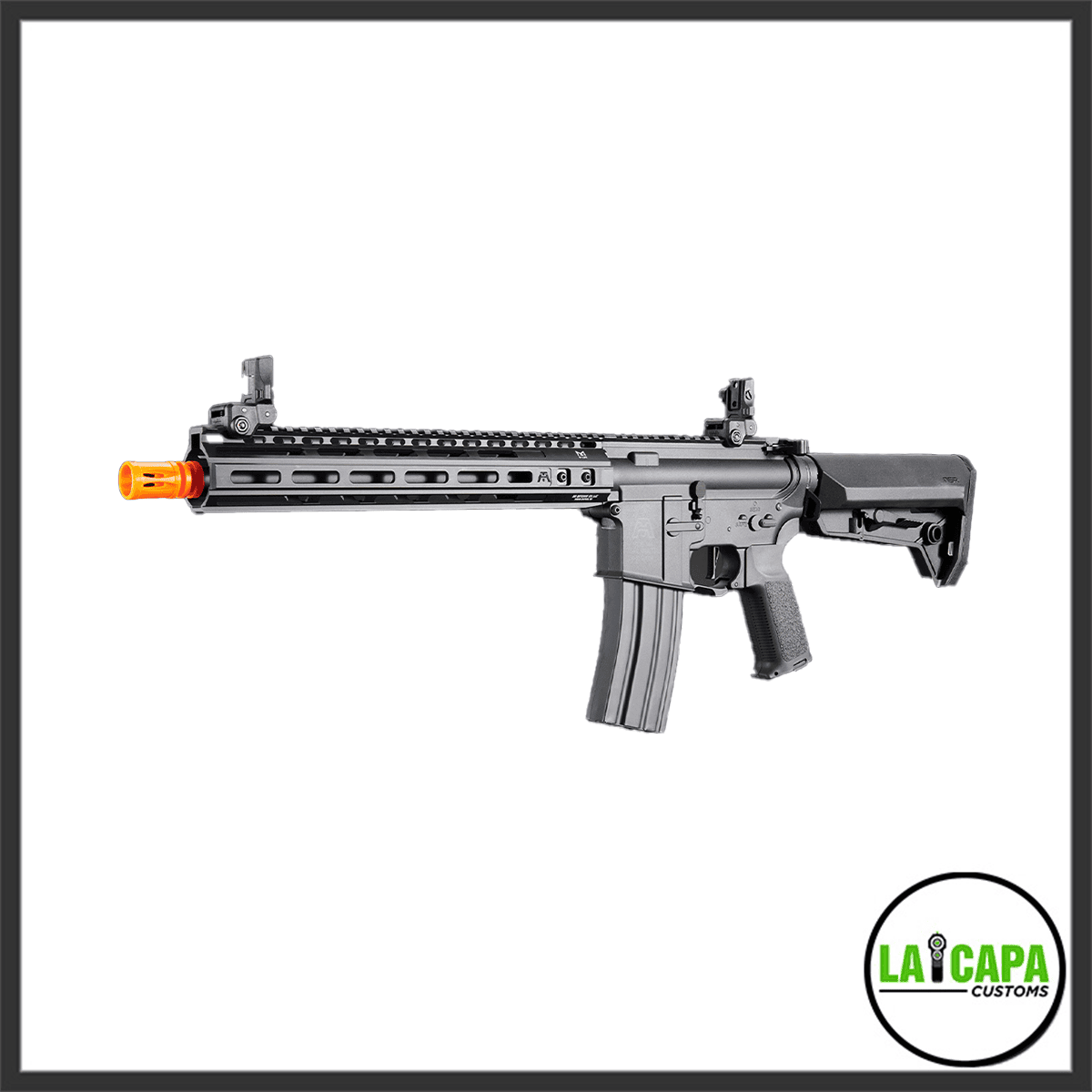 Lancer Tactical X BG Defense Type-A MK2 12" Gen 3 AEG Rifle