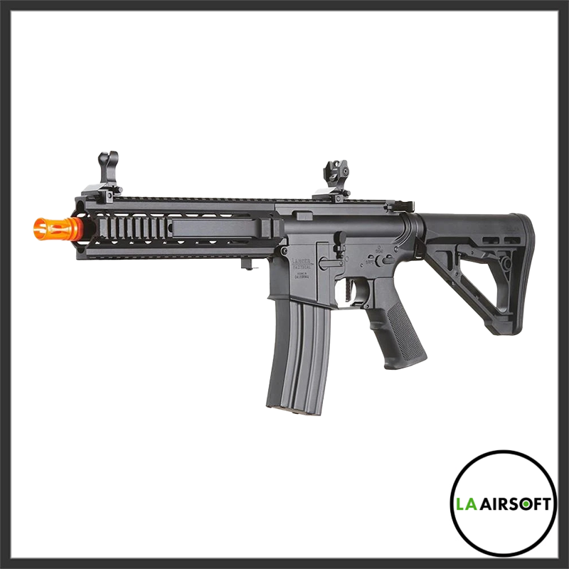 Lancer Tactical Gen 4 L119A2 10.5" SBR AEG Rifle with Nebula II ETU