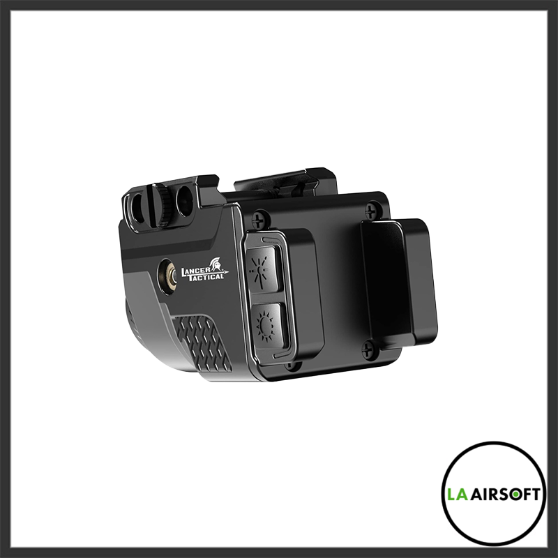 Lancer Tactical PL480 Tactical LED Pistol Light with Red Laser