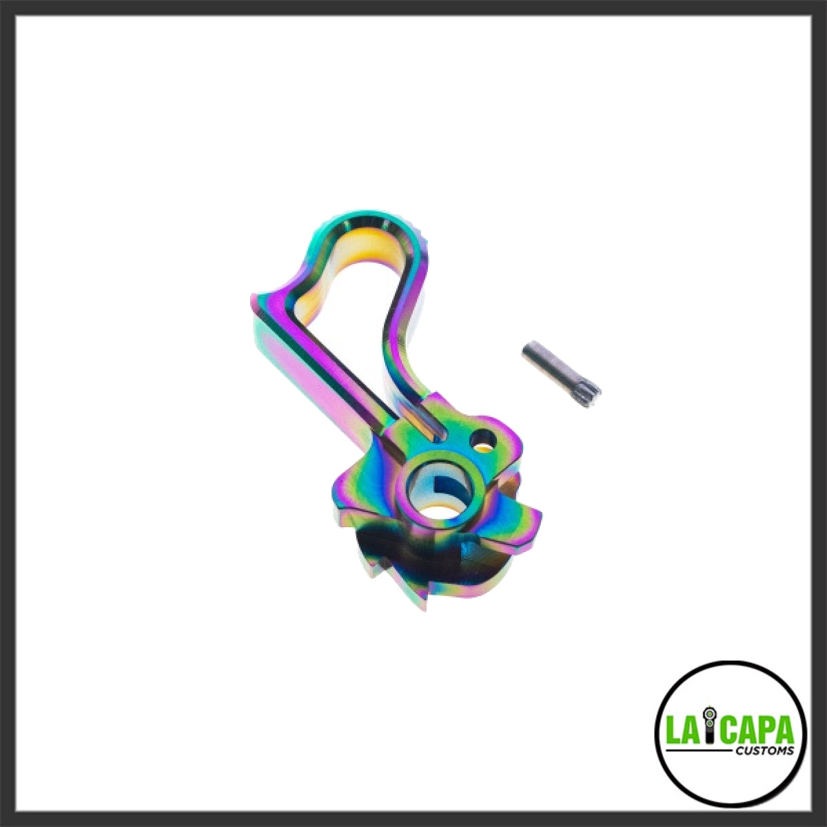 Match Grade Stainless Steel Hammer Type B rainbow