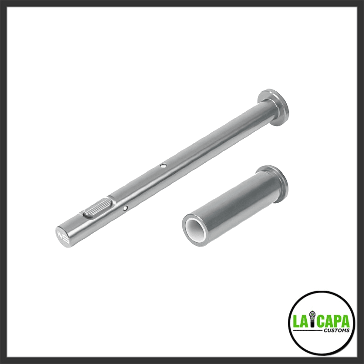 NexxSpeed Aluminum Recoil Spring Plug and Guide Rod for Hi-CAPA 5.1 Grey