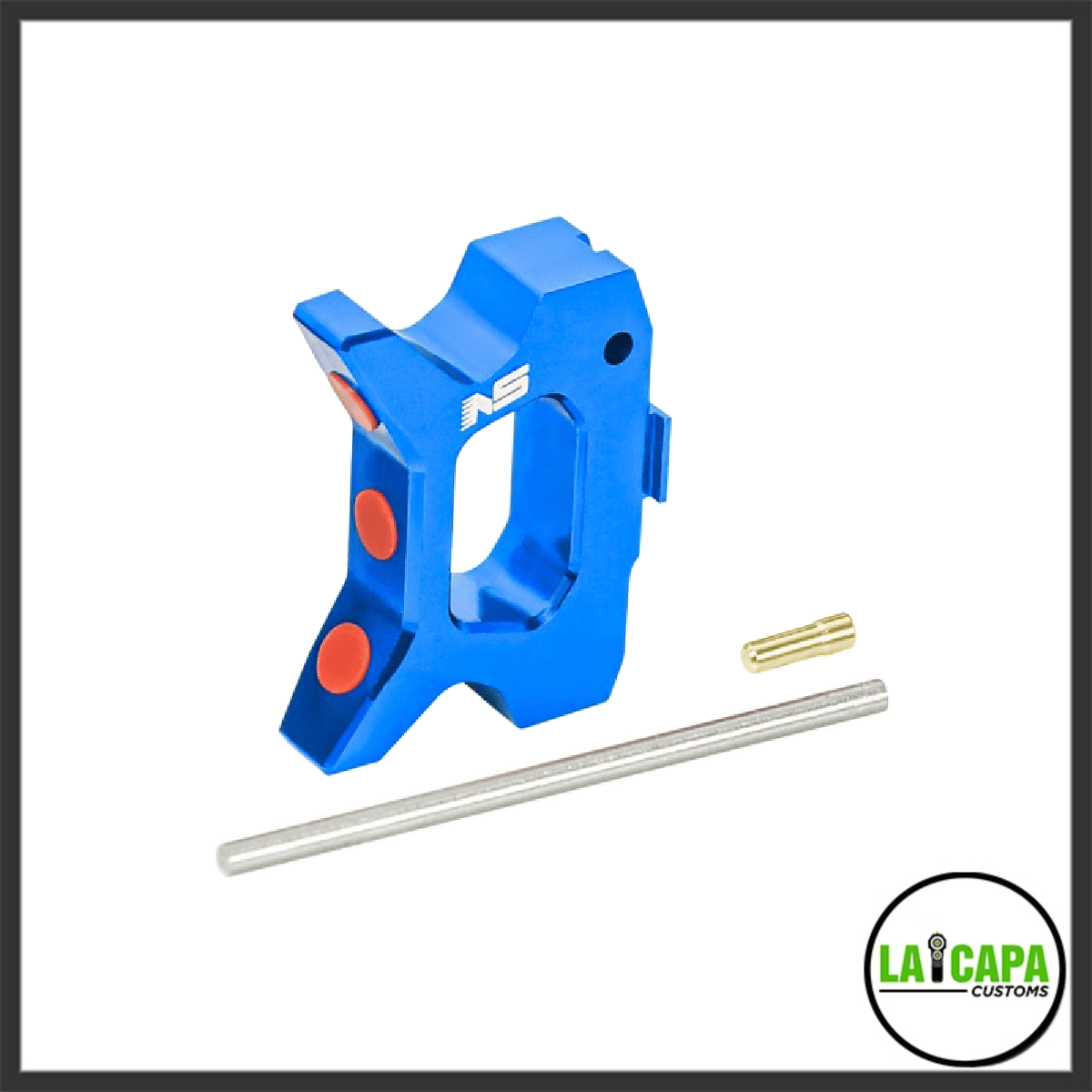 NexxSpeed Aluminum Speed Trigger (Style A) for Hi-CAPA - Blue