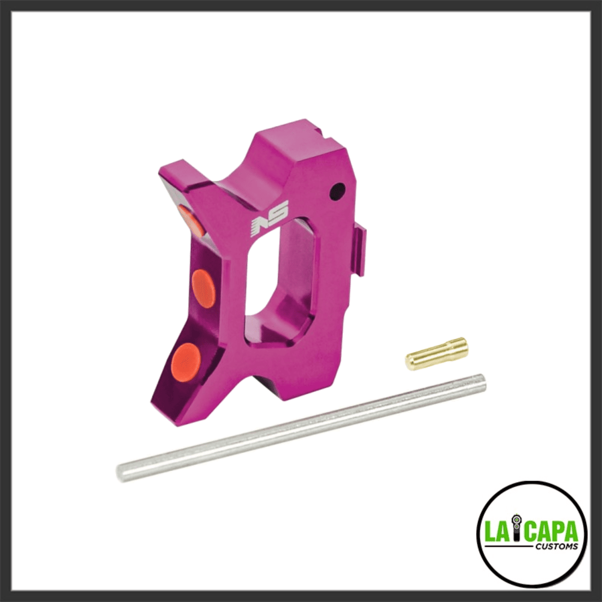 NexxSpeed Aluminum Speed Trigger (Style A) for Hi-CAPA Purple