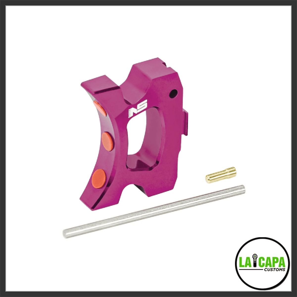 NexxSpeed Aluminum Speed Trigger (Style B) for Hi-CAPA Purple