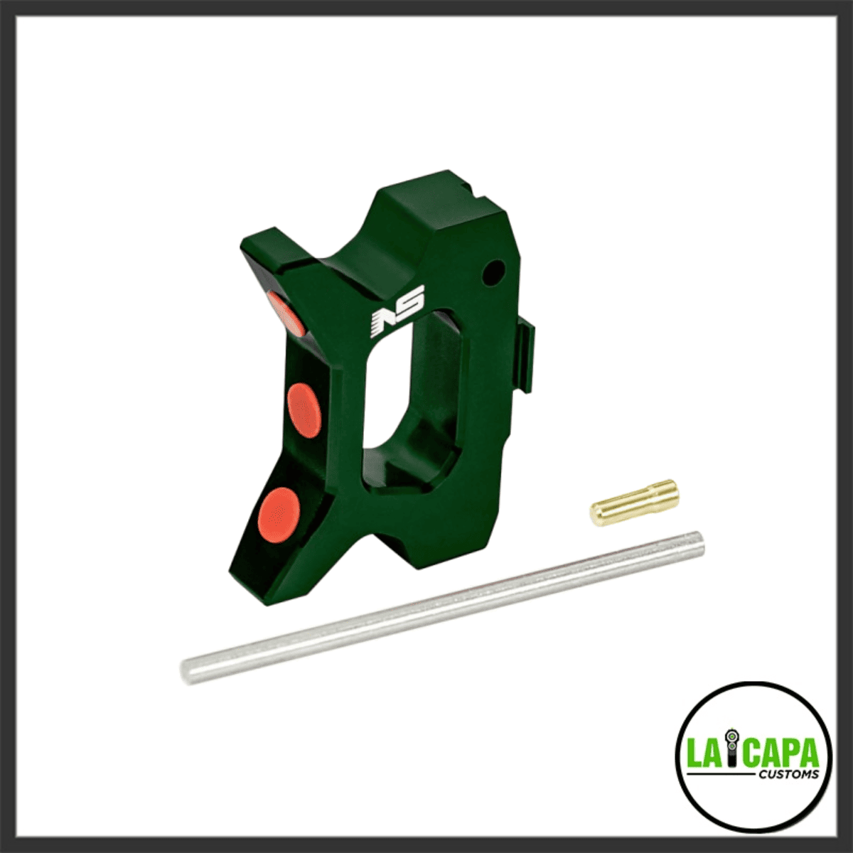 NexxSpeed Aluminum Speed Trigger (Style A) green