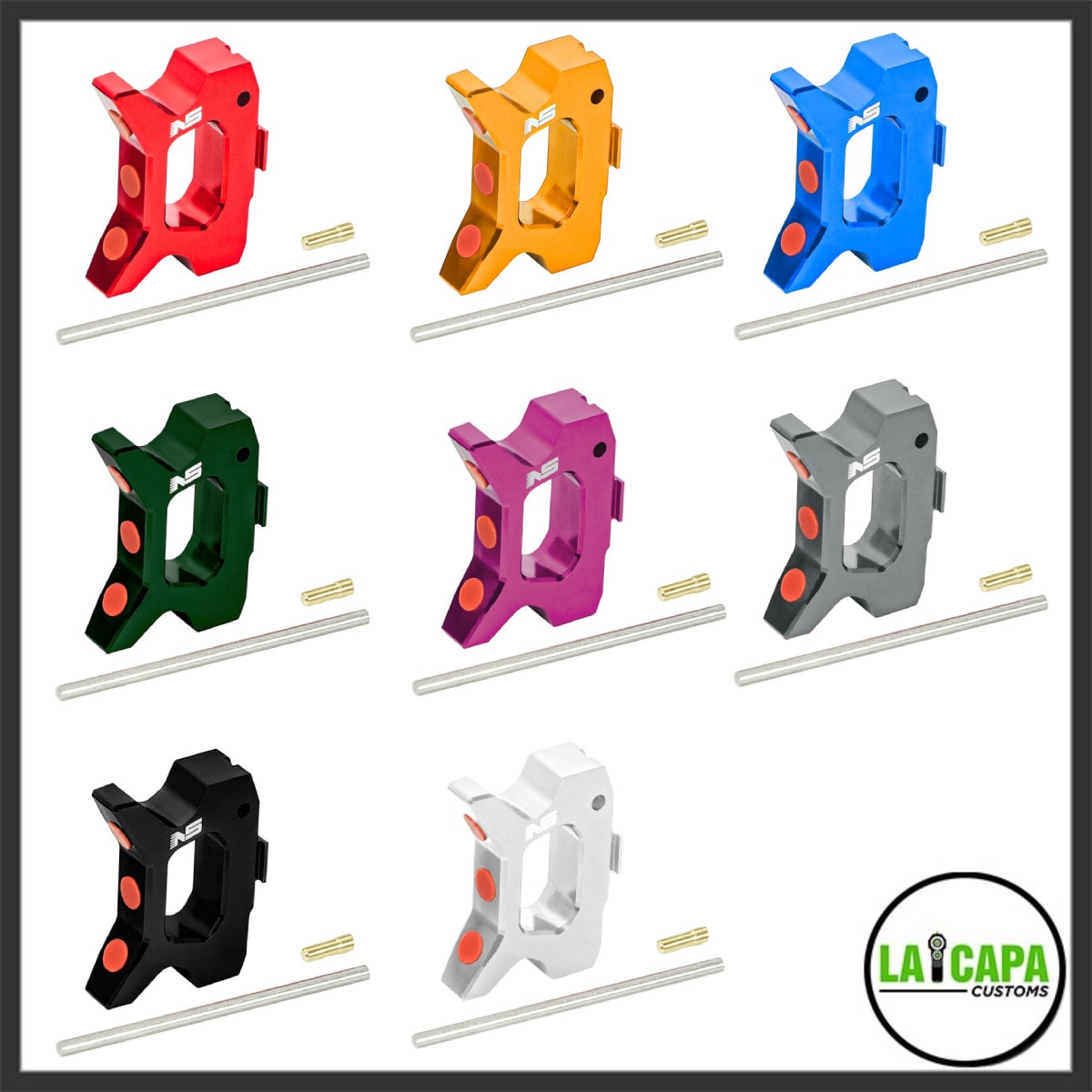 NexxSpeed Aluminum Speed Trigger for Hi Capa (Style A)