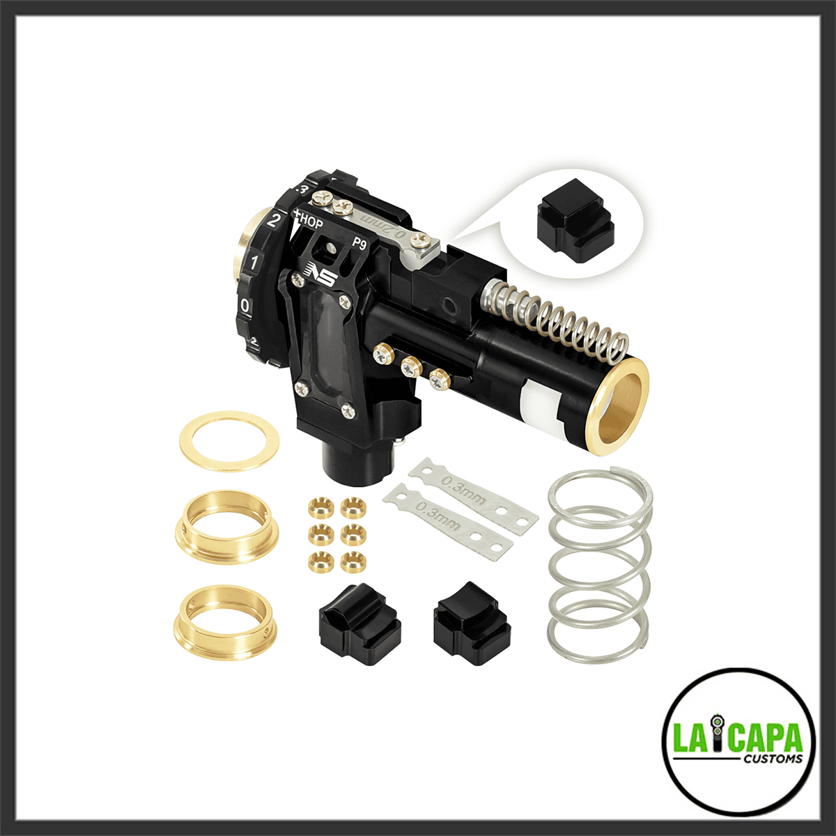 NexxSpeed CNC Aluminum Hopup Chamber for M4 AEG