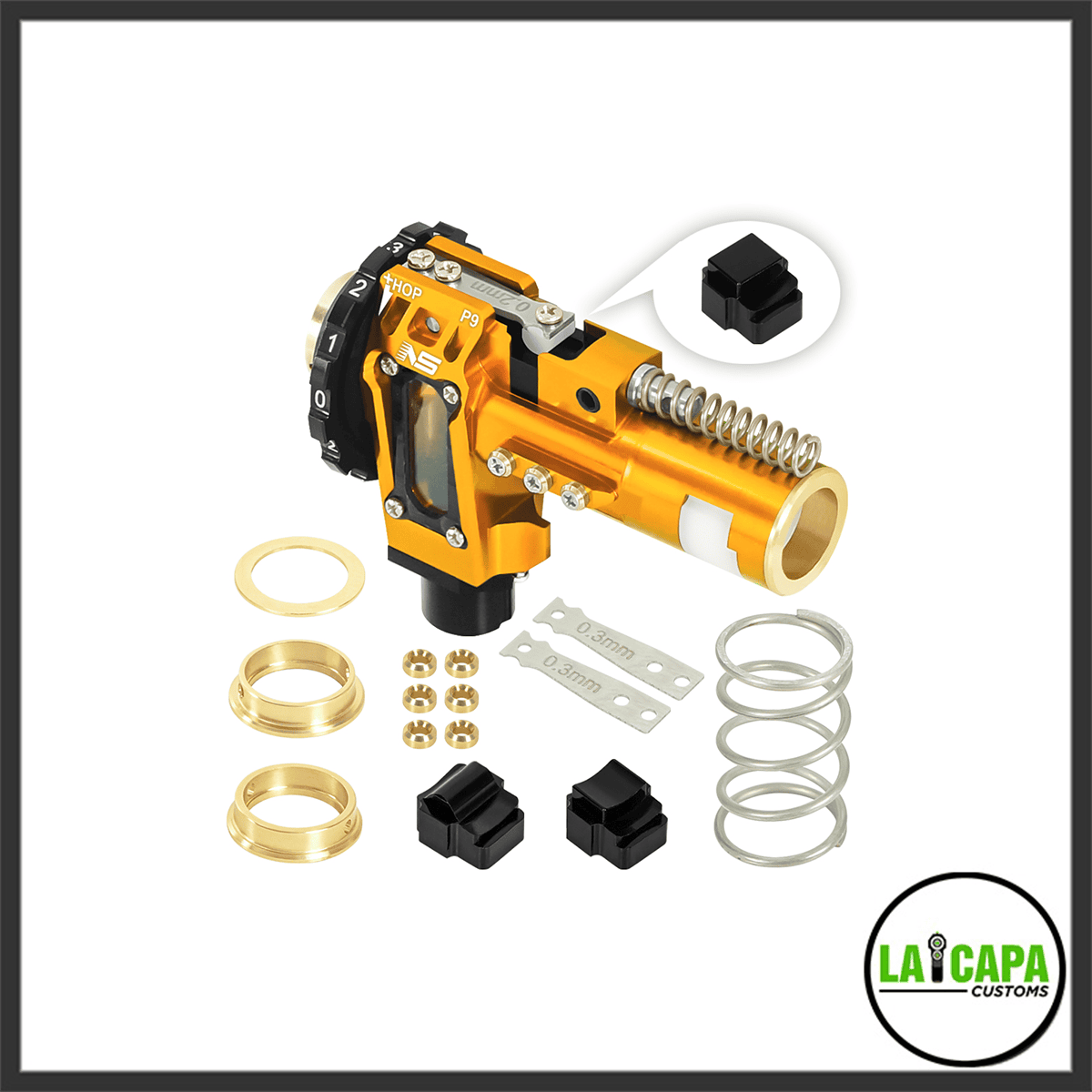 NexxSpeed CNC Aluminum Hopup Chamber for M4 AEG