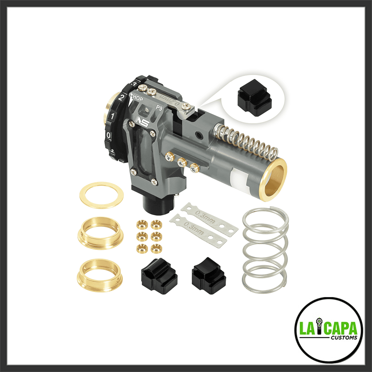 NexxSpeed CNC Aluminum Hopup Chamber for M4 AEG