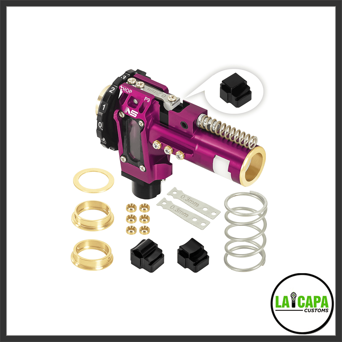 NexxSpeed CNC Aluminum Hopup Chamber for M4 AEG