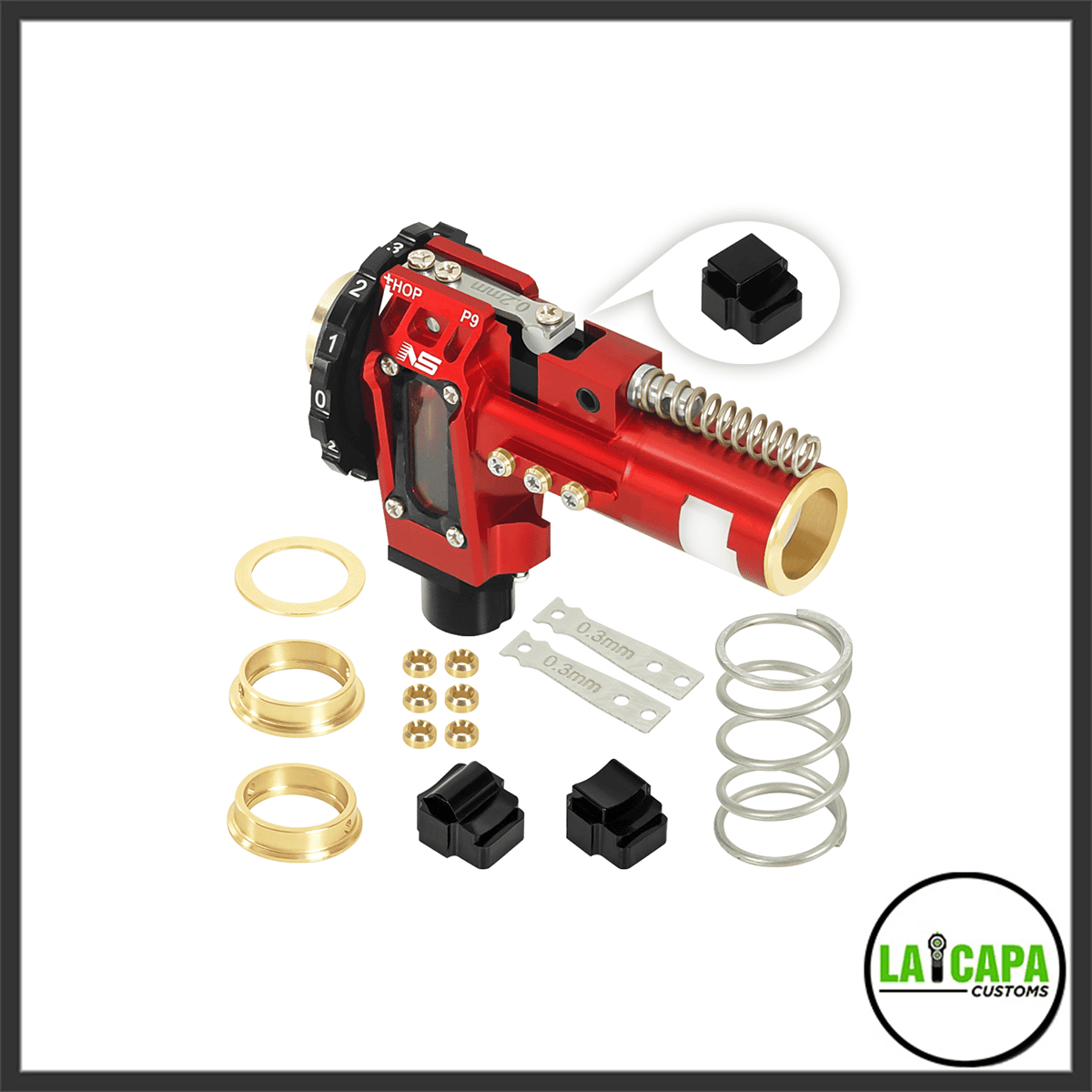 NexxSpeed CNC Aluminum Hopup Chamber for M4 AEG