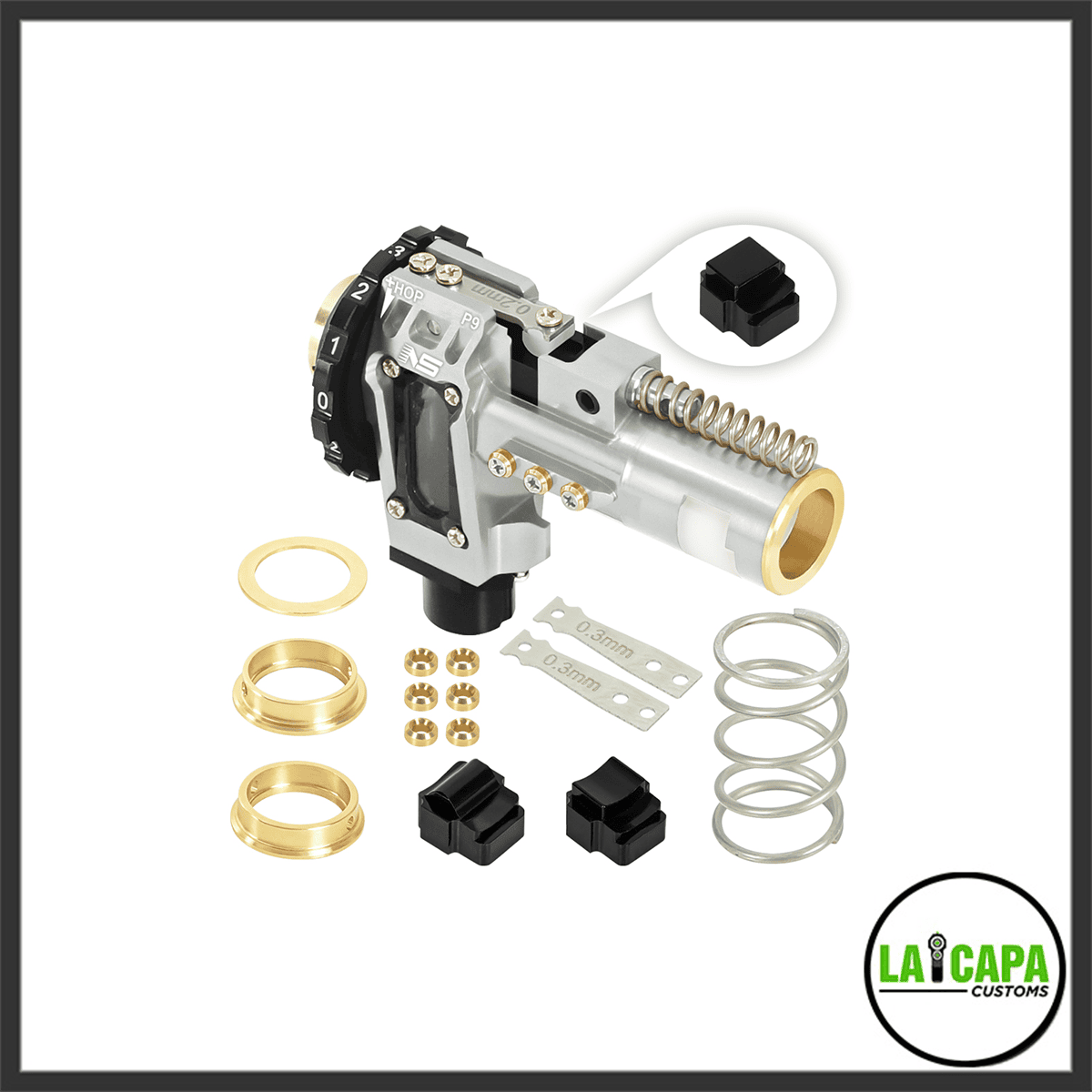 NexxSpeed CNC Aluminum Hopup Chamber for M4 AEG