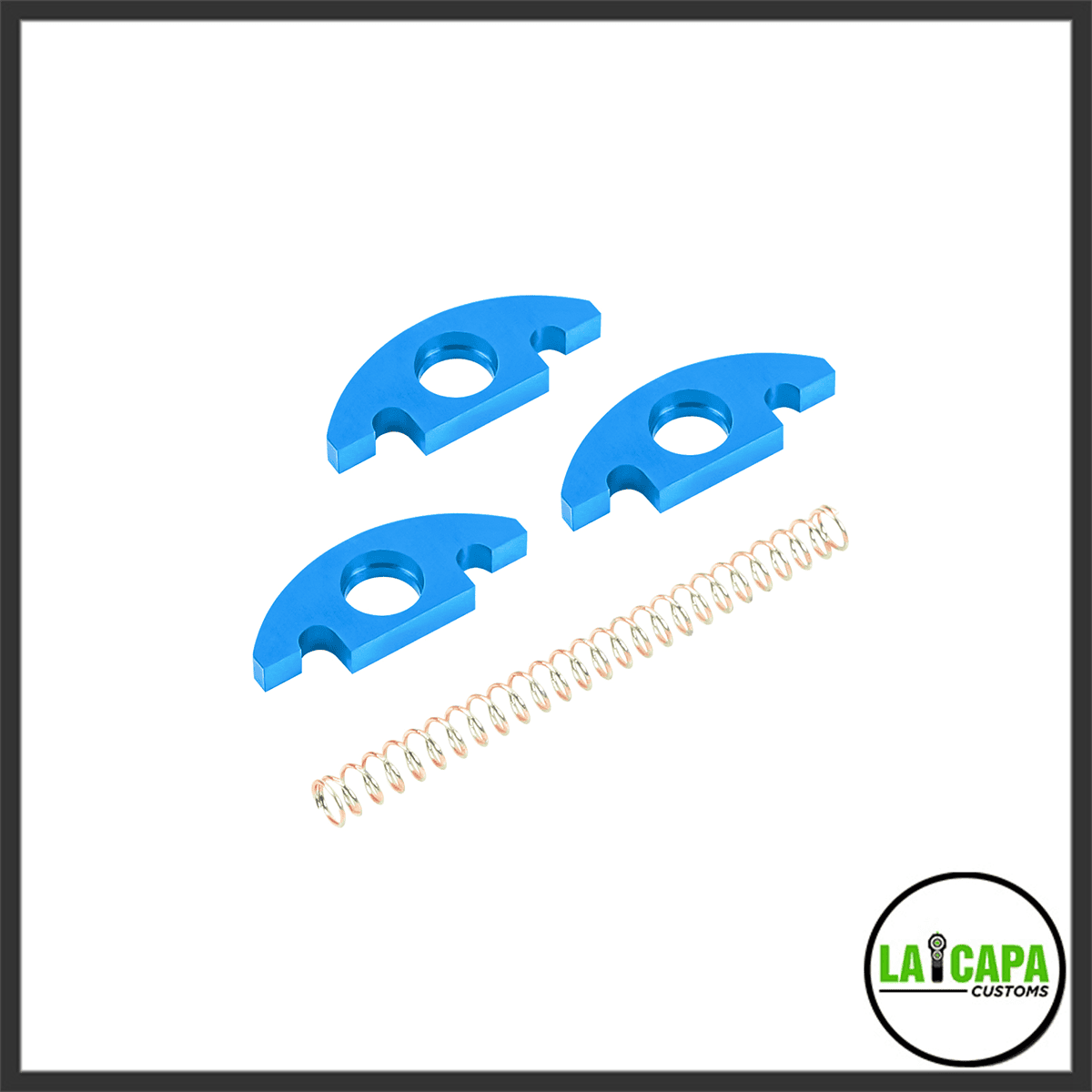 Nexxspeed CNC Aluminum Short Stroke Buffer & 140% Nozzle Spring for AAP01