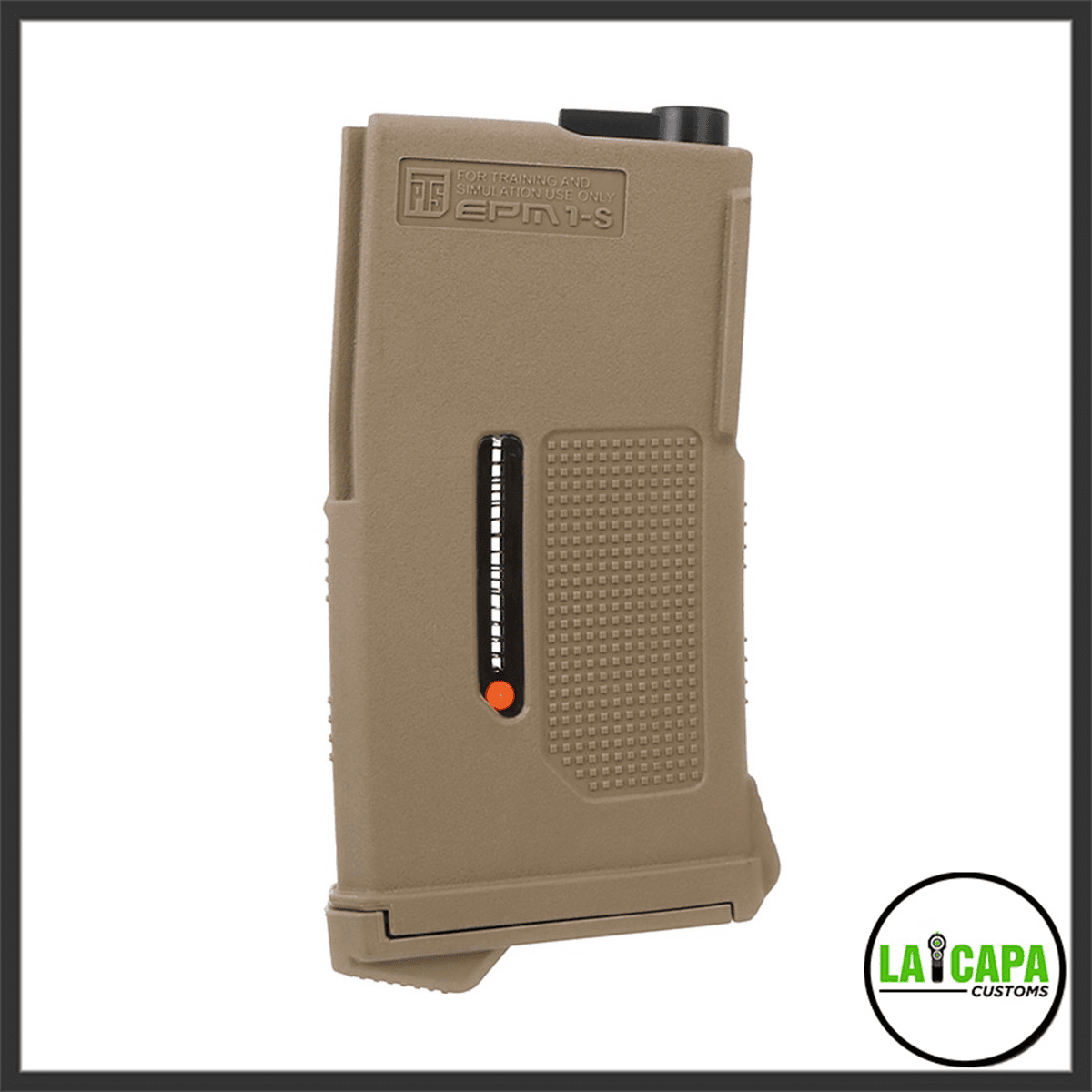 PTS EPM1-S Enhanced Polymer Magazine Short for AEG (Brown)