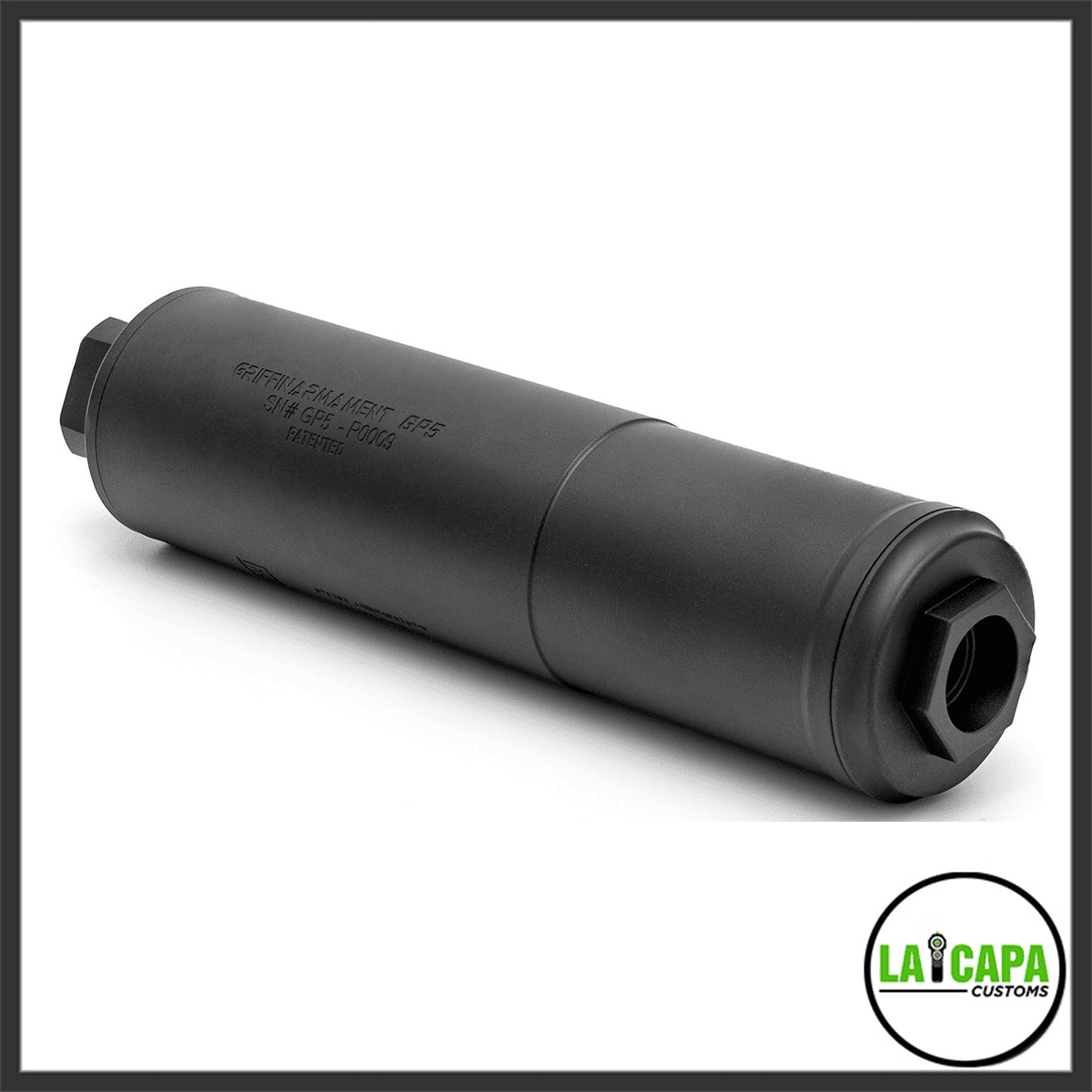 PTS Griffin Armament GP5 Direct Thread Mock Suppressor