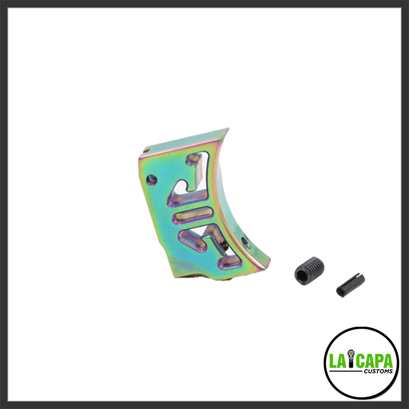 LA Capa Customs S1 Trigger - Green Rainbow