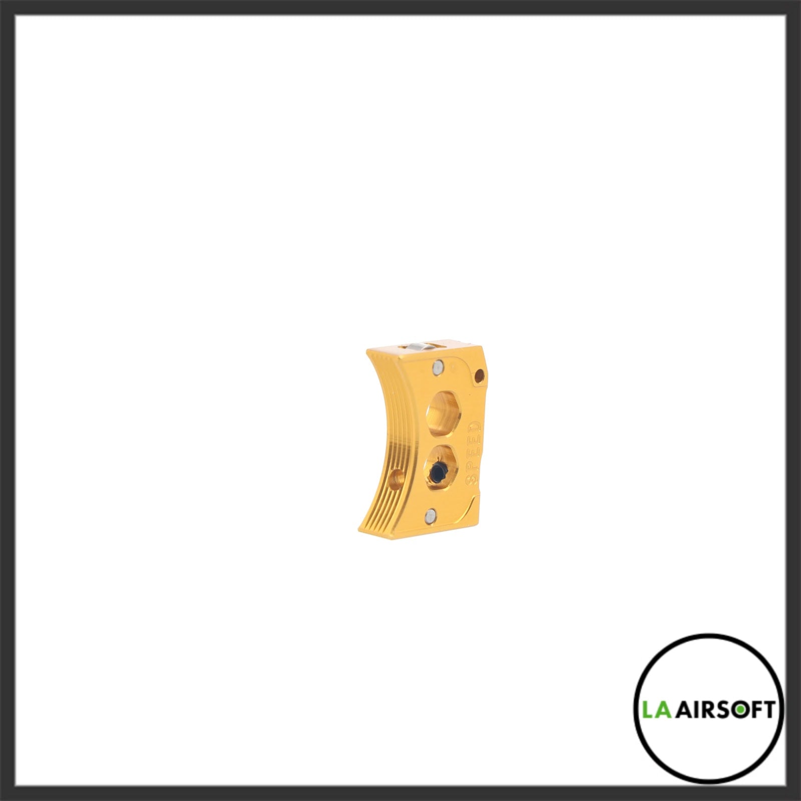 SPEED Airsoft "Hex Holes" Curved Trigger for Hi Capa