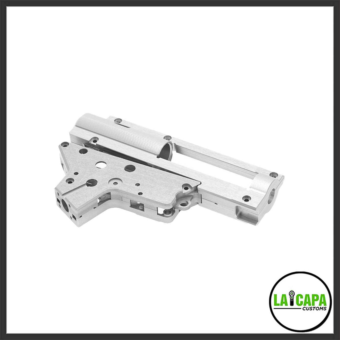 Retro Arms CNC Split Gearbox for V2 8mm (Black)
