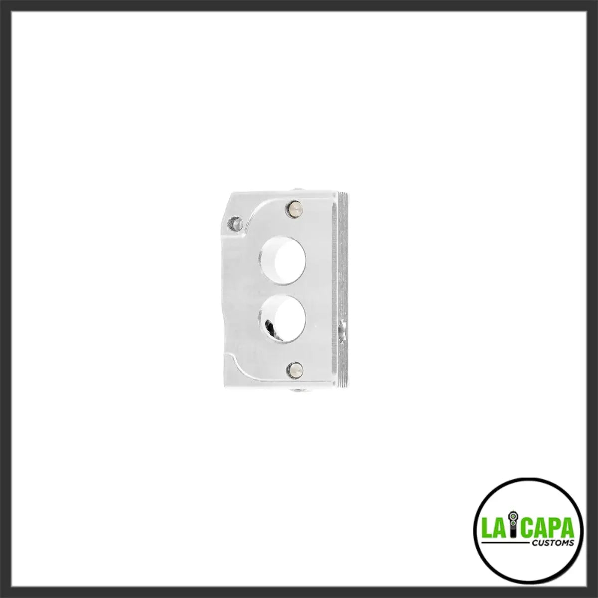 Speed Airsoft 2 Hole Trigger - Flat for Hi-Capa silver