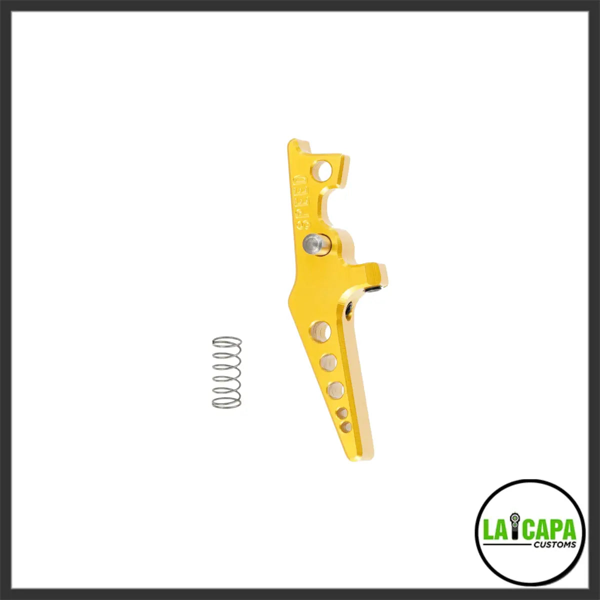 Speed Airsoft HPA M4 Blade Tunable Trigger gold