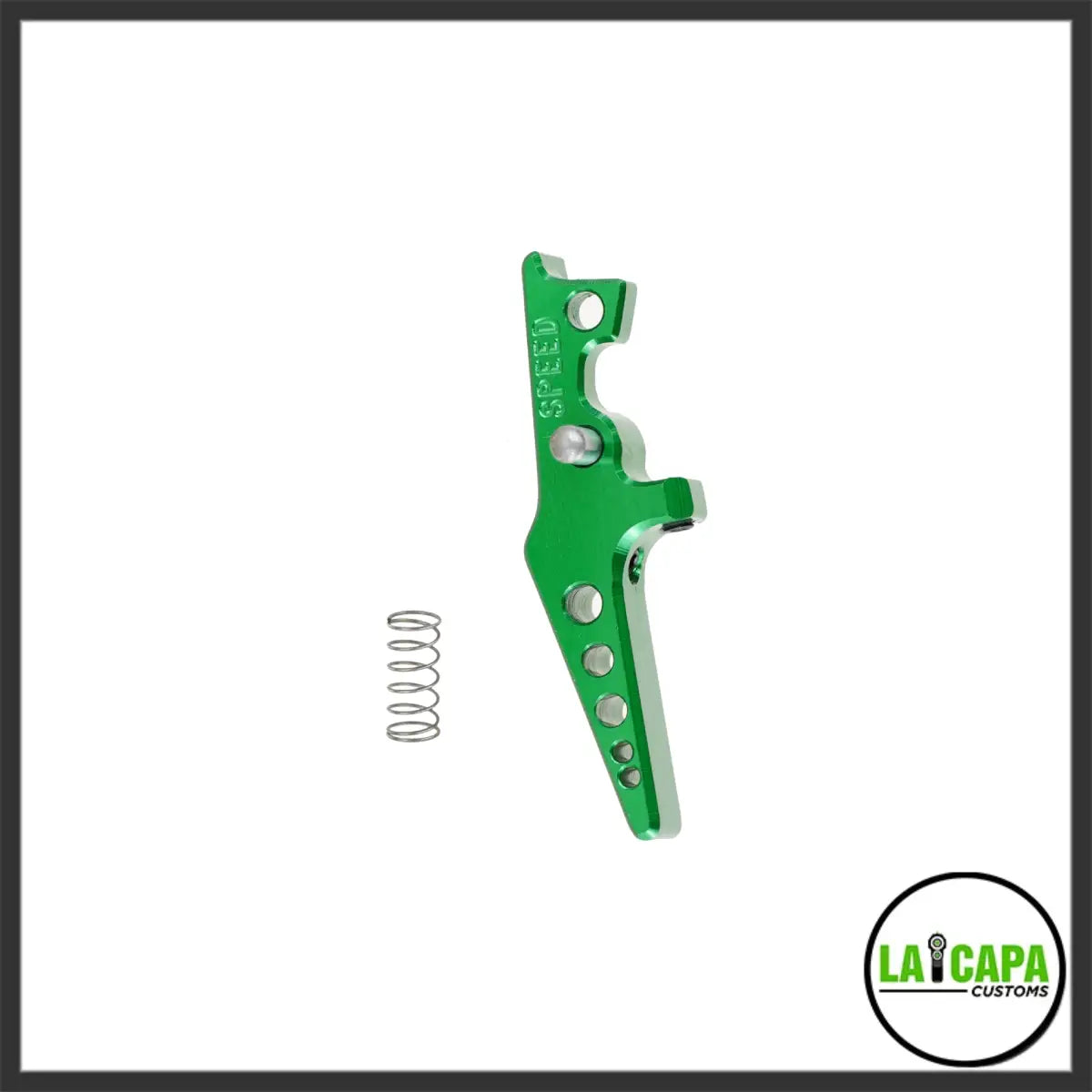 Speed Airsoft HPA M4 Blade Tunable Trigger green