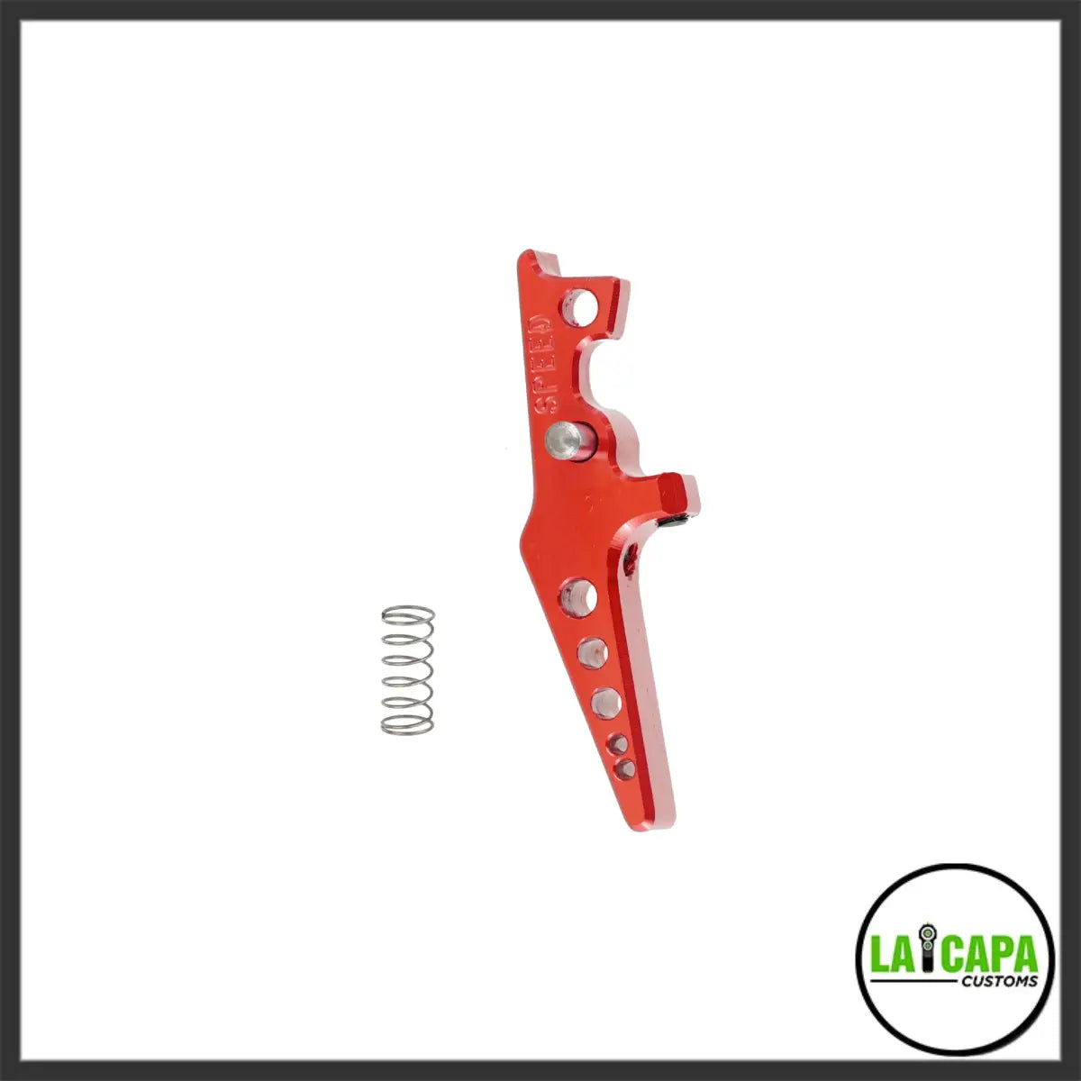 Speed Airsoft HPA M4 Blade Tunable Trigger red