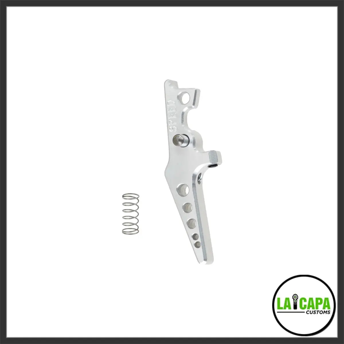 Speed Airsoft HPA M4 Blade Tunable Trigger silver