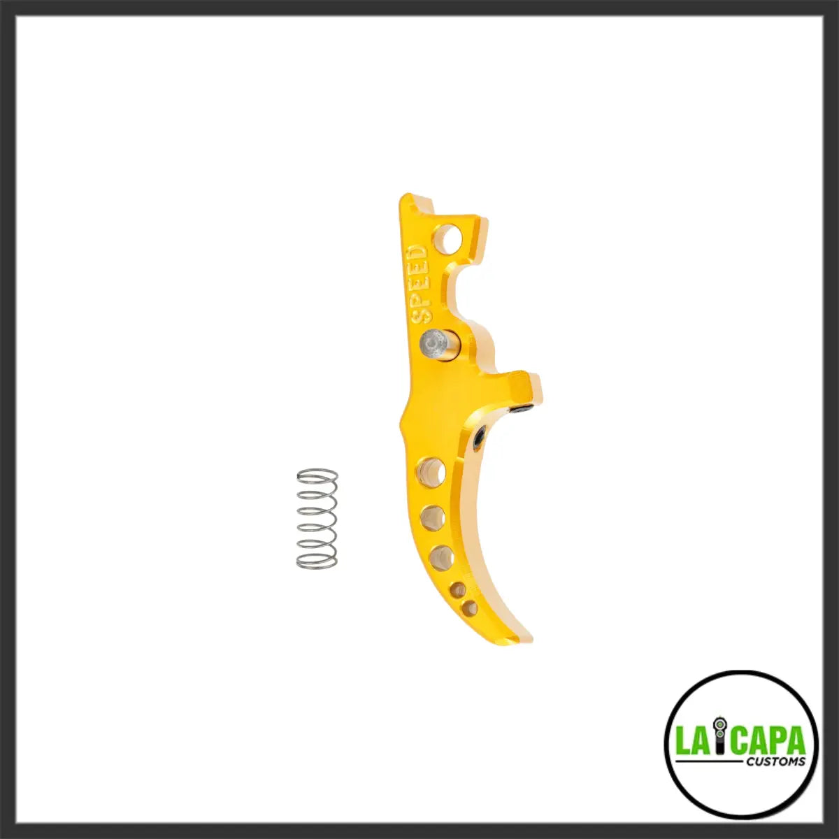 Speed Airsoft HPA M4 Standard Tunable Trigger gold