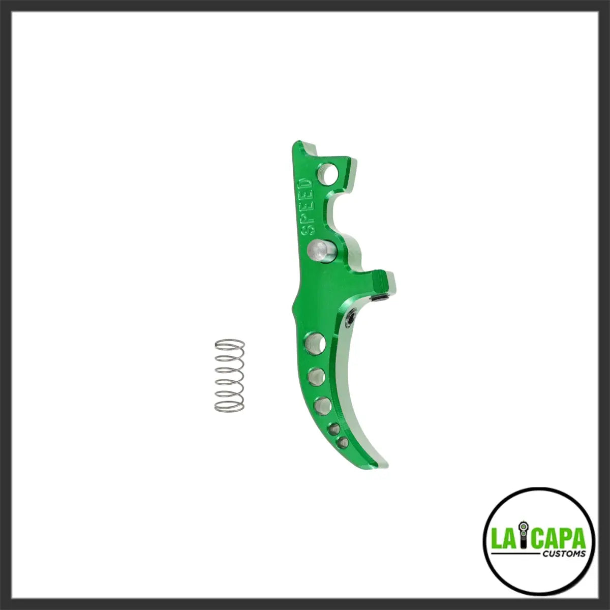 Speed Airsoft HPA M4 Standard Tunable Trigger green