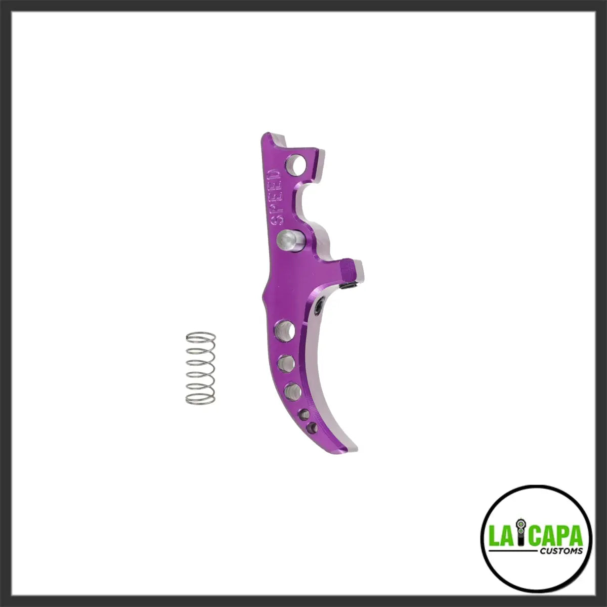 Speed Airsoft HPA M4 Standard Tunable Trigger purple