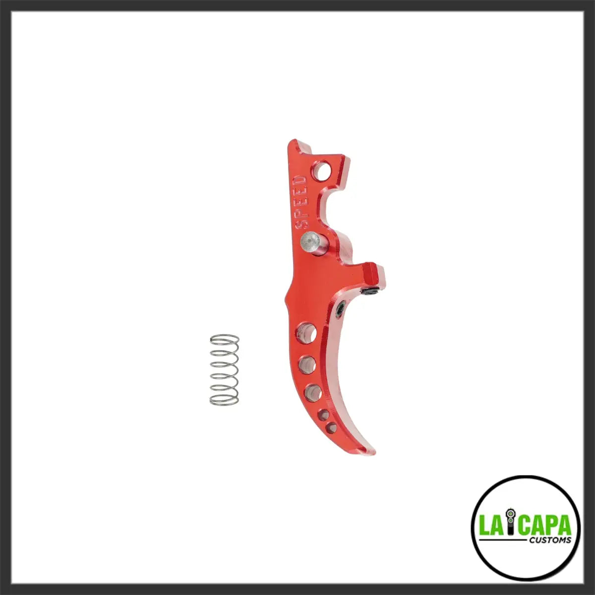 Speed Airsoft HPA M4 Standard Tunable Trigger red