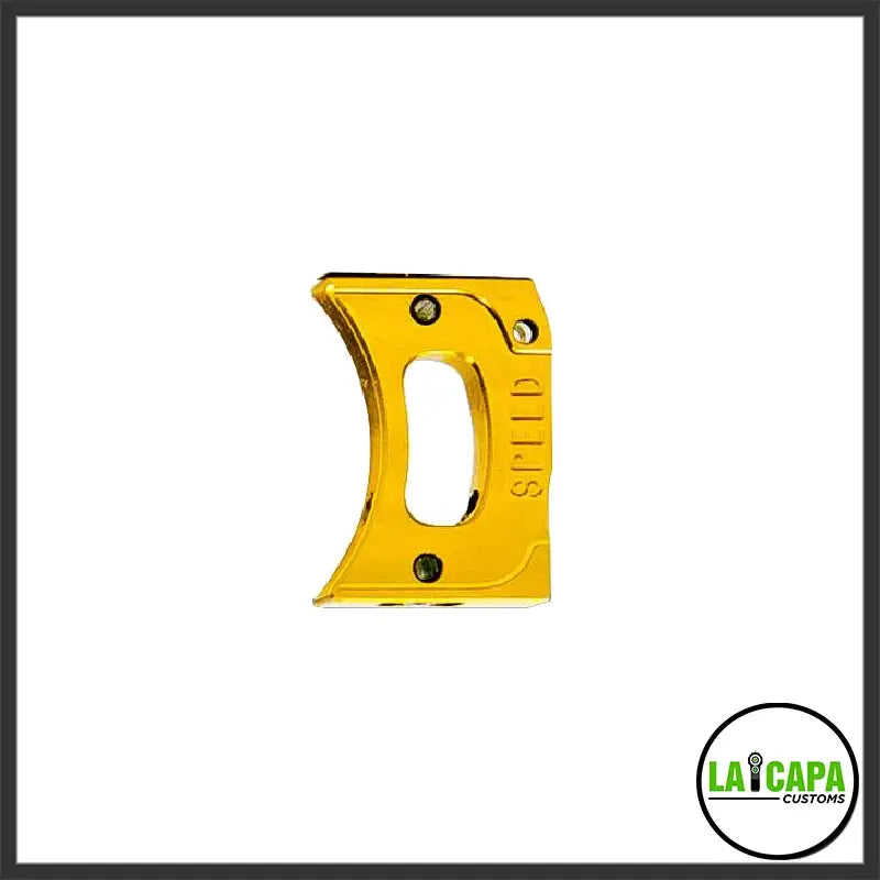 Speed Airsoft Hi-Capa Mono Hole Trigger - Curve gold