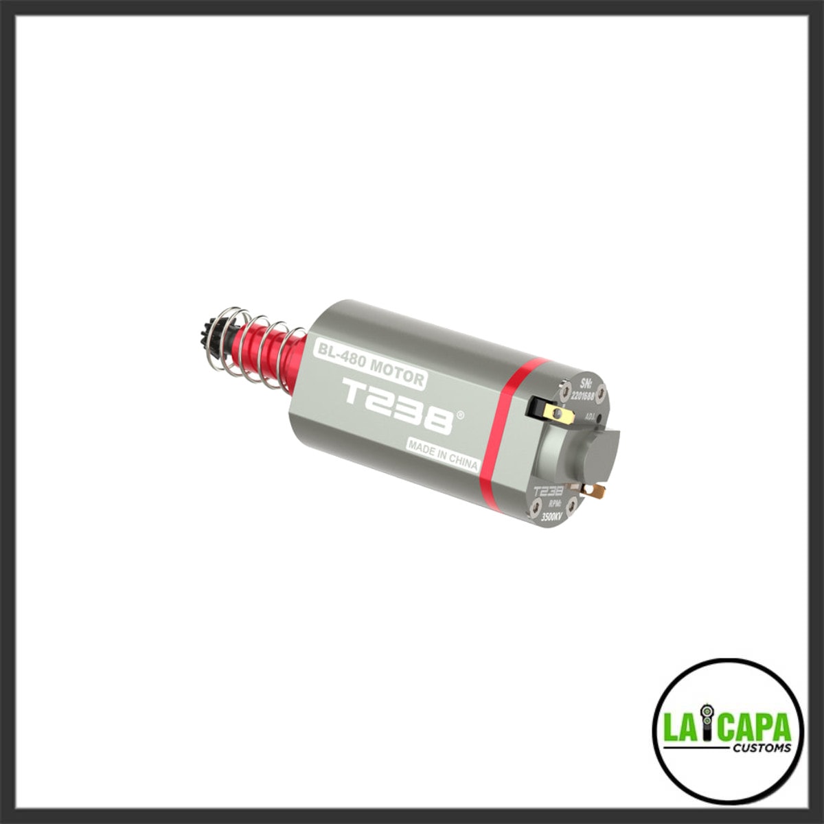 T238 Brushless Motor High Thermal Efficiency High Torque & Speed AEG Brushless Motor 39000rpm