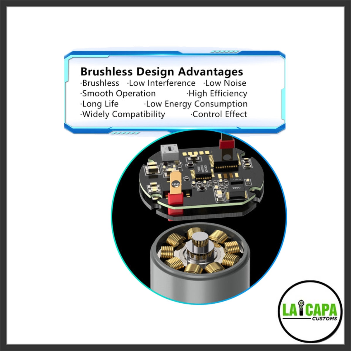 T238 High Torque and Speed Brushless Motor for AEG