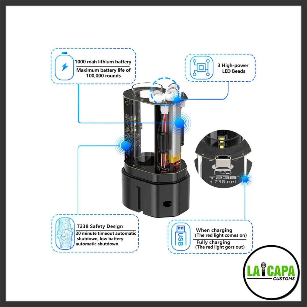 T238 RGB+ RAINBOW BURST+ TRACER UNIT 1