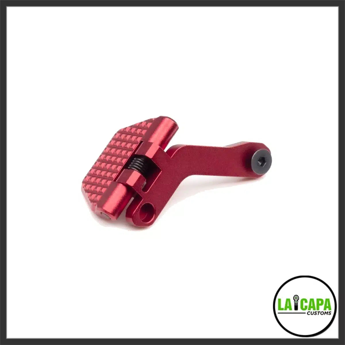 TTI Folding Thumb Rest (Left Side) for AAP01 RED